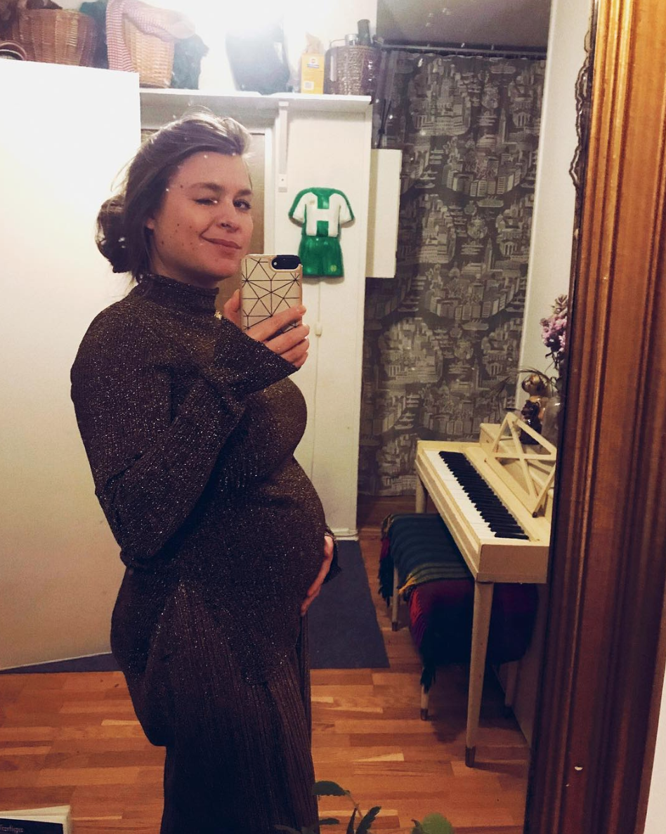 Linnea Henriksson är gravid Linnea Henriksson är gravid